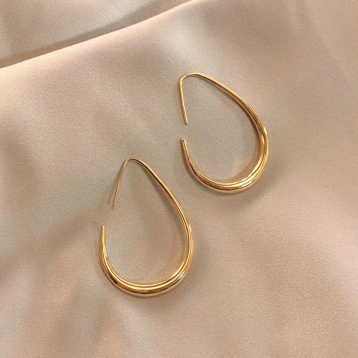 Fluid Hoop Earrings