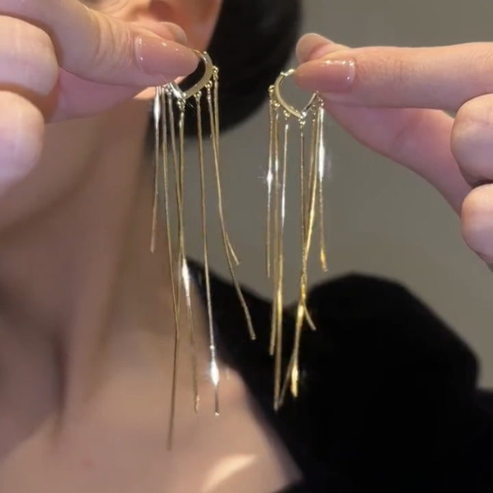 Long Tassel Earrings
