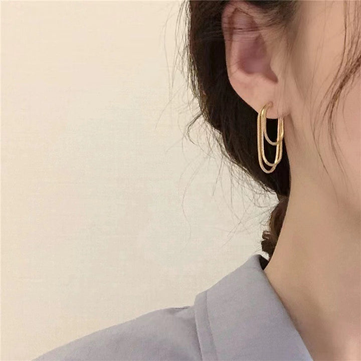 Soft Chain Tassel Earrings
