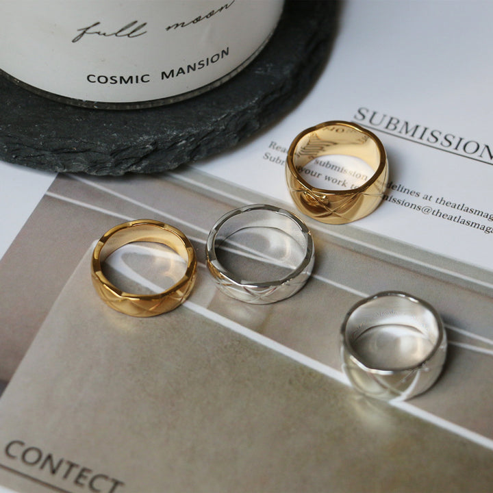 Classic Rhombus Ring