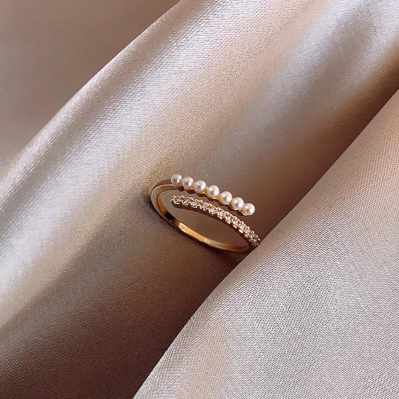 Zirconia pearl opening ring