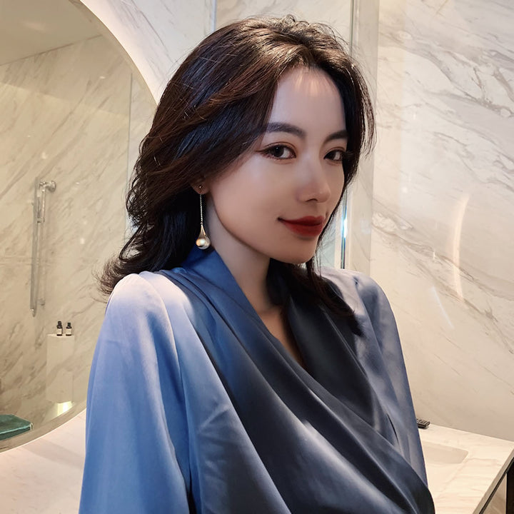 Pearl Dangle Earrings