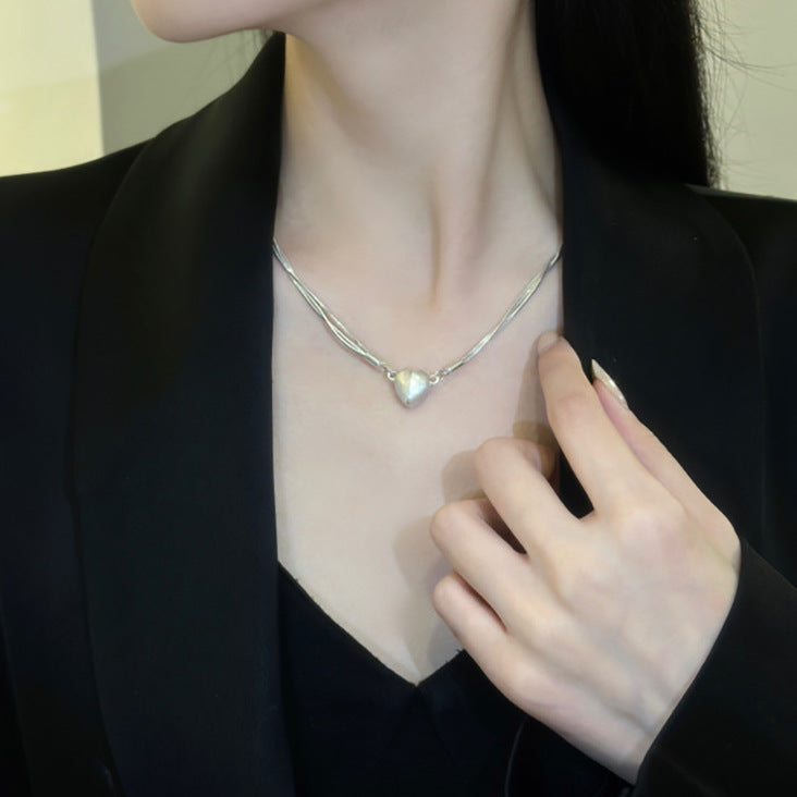 Magnetic Heart Necklace