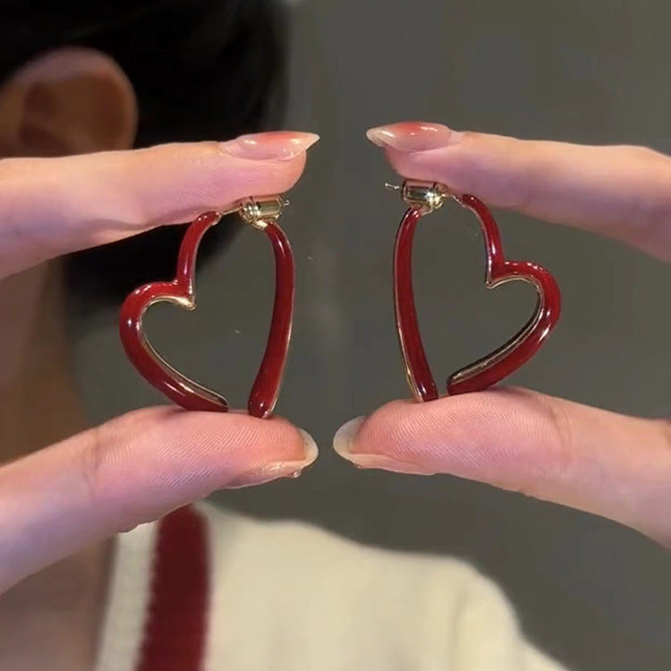 Red Love Earrings