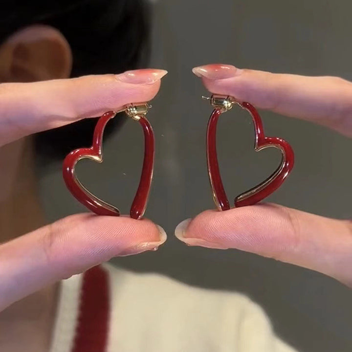 Red Love Earrings