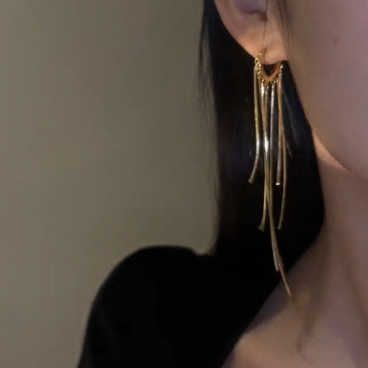Long Tassel Earrings