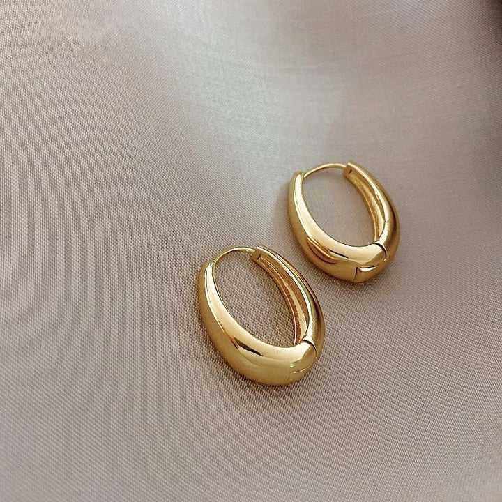 Valentina Gold Hoop Earrings