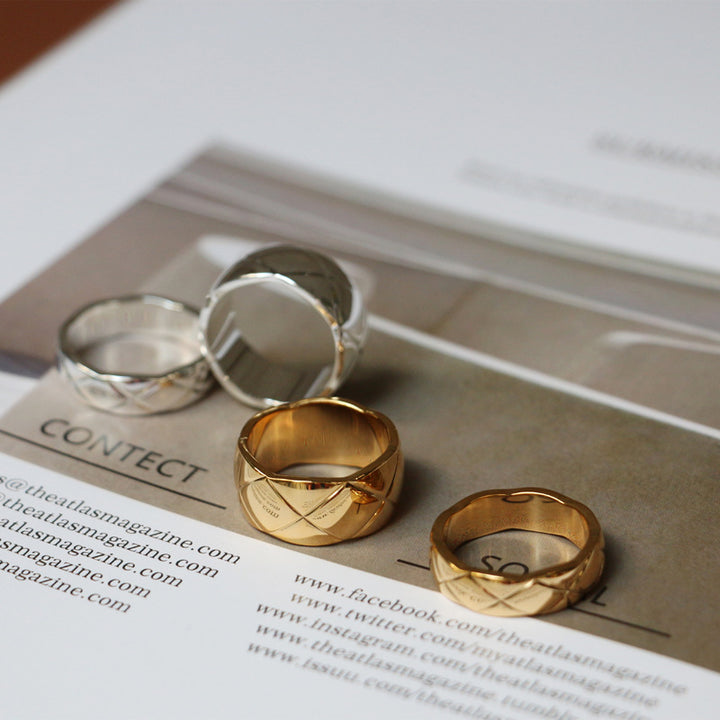 Classic Rhombus Ring