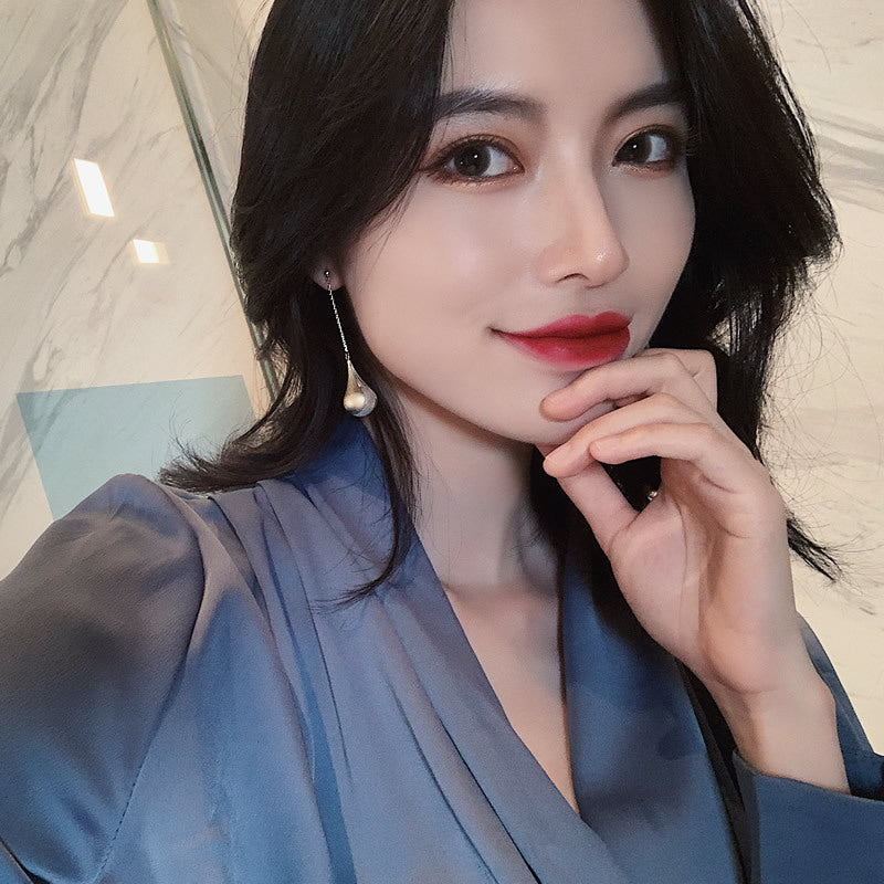 Pearl Dangle Earrings