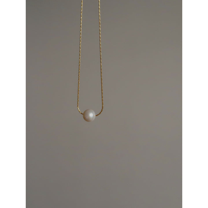 Large Natural Pearl Necklace