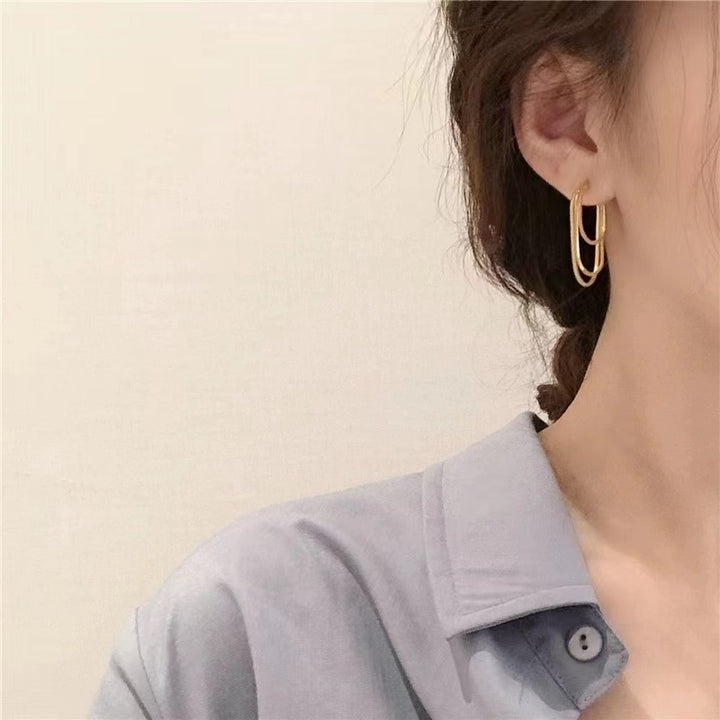 Soft Chain Tassel Earrings