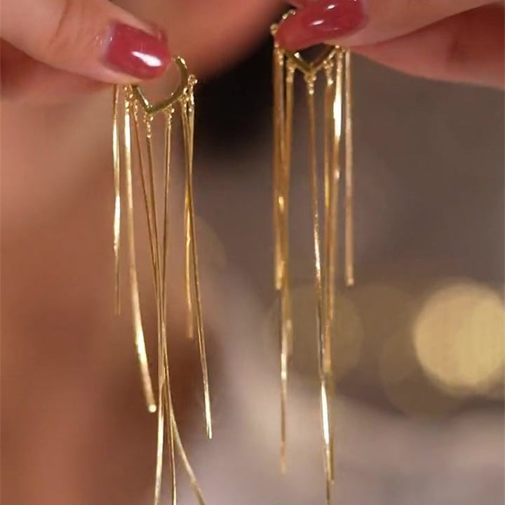 Long Tassel Earrings