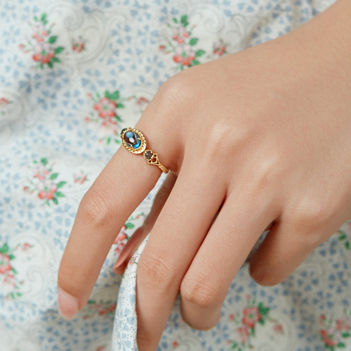 Calming Blue Stacking Ring