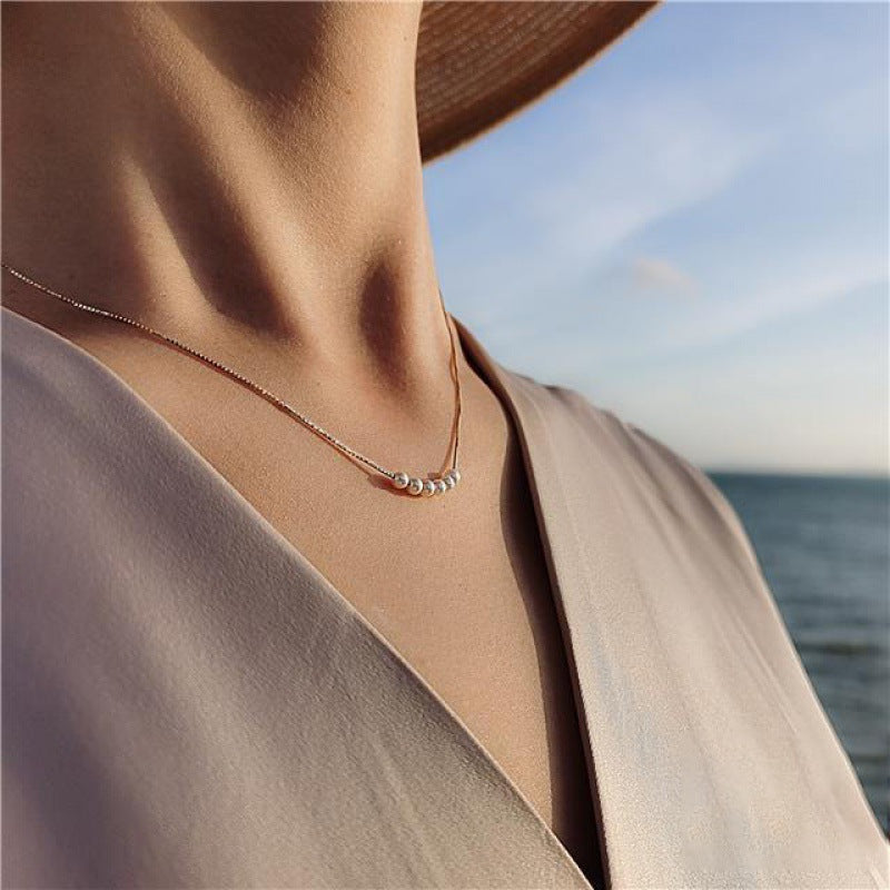 18K Gold Plated Pearl Necklace