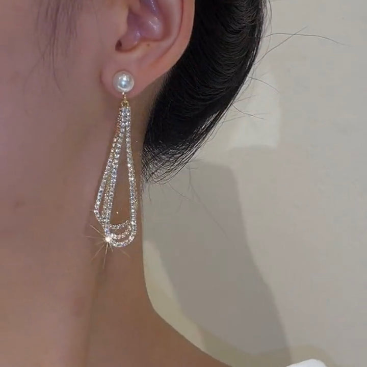 Pearl Tassel Earrings