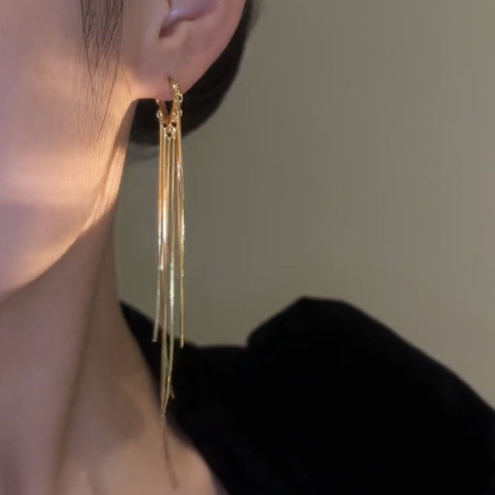 Long Tassel Earrings