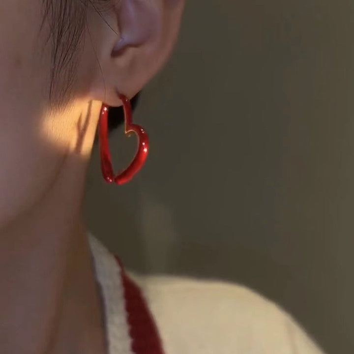 Red Love Earrings