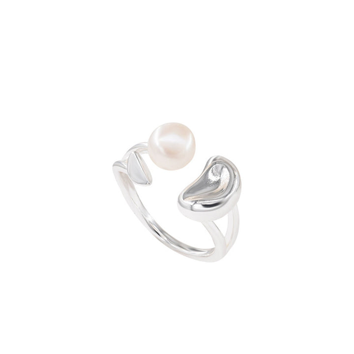 Pearl Beanie Adjustable Ring