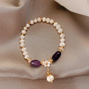 Freshwater Pearl & Stone Bracelet