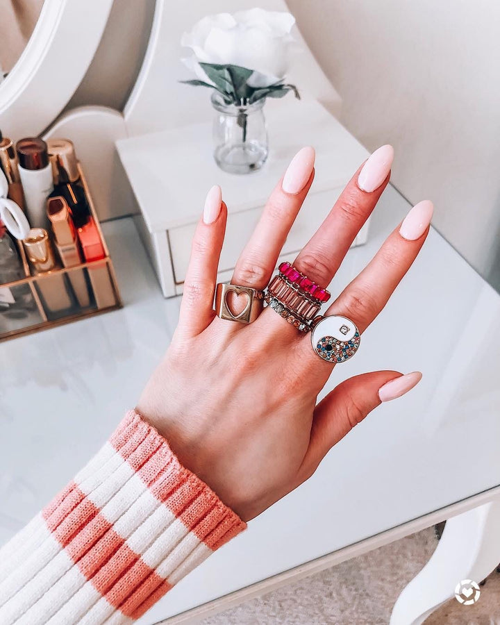 Rainbow Zirconia Ring