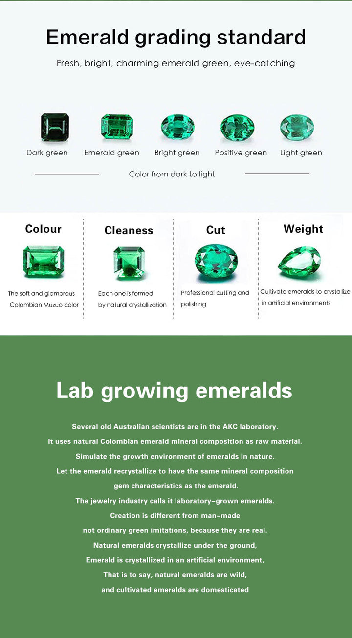 Green Oval Emerald Halo Pendant