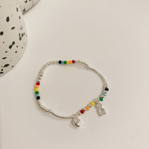 Smiling Cloud Rainbow Bracelet