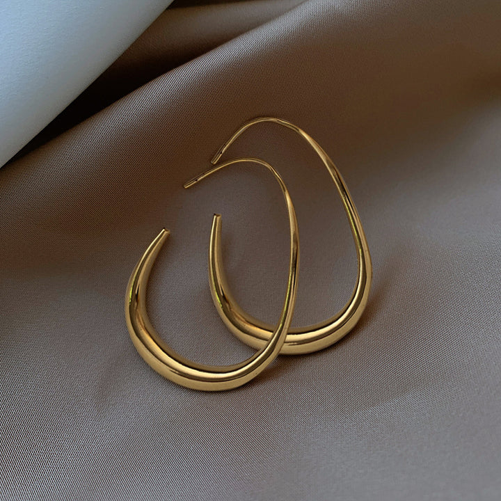 Fluid Hoop Earrings