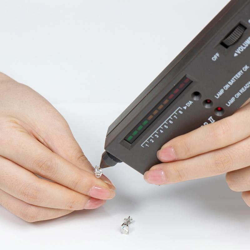 Classic 4-Prong Moissanite Stud Earrings