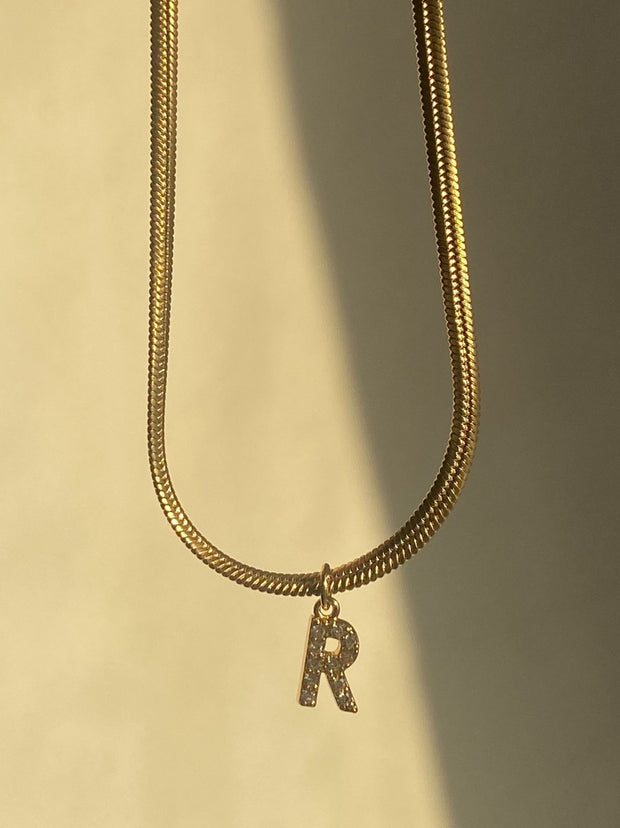 French Style Letter Necklace