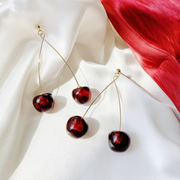 Celia Rouge Cherry Earrings