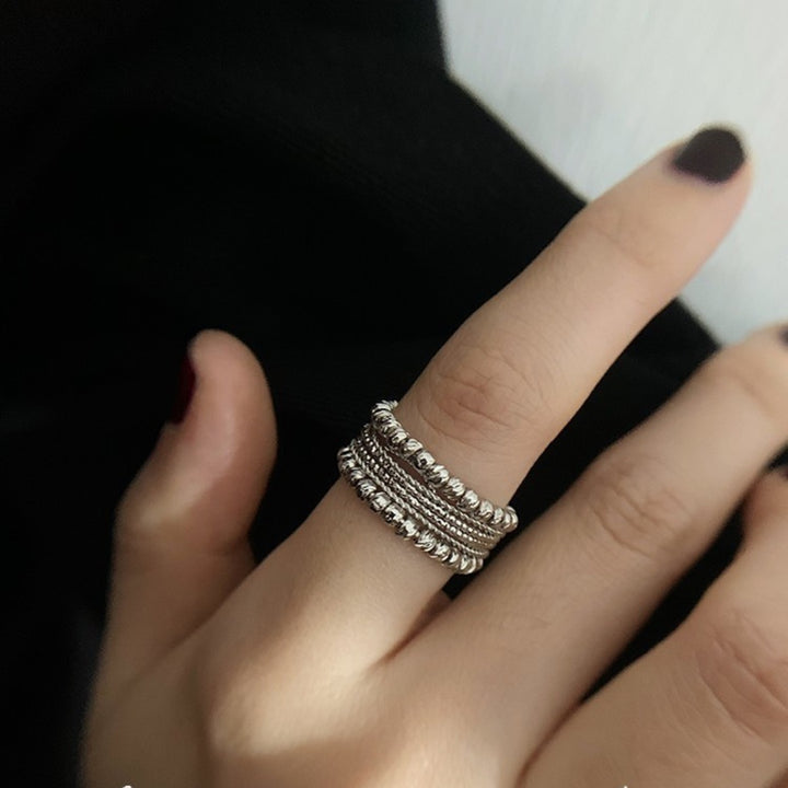 Braided Twist Open Ring