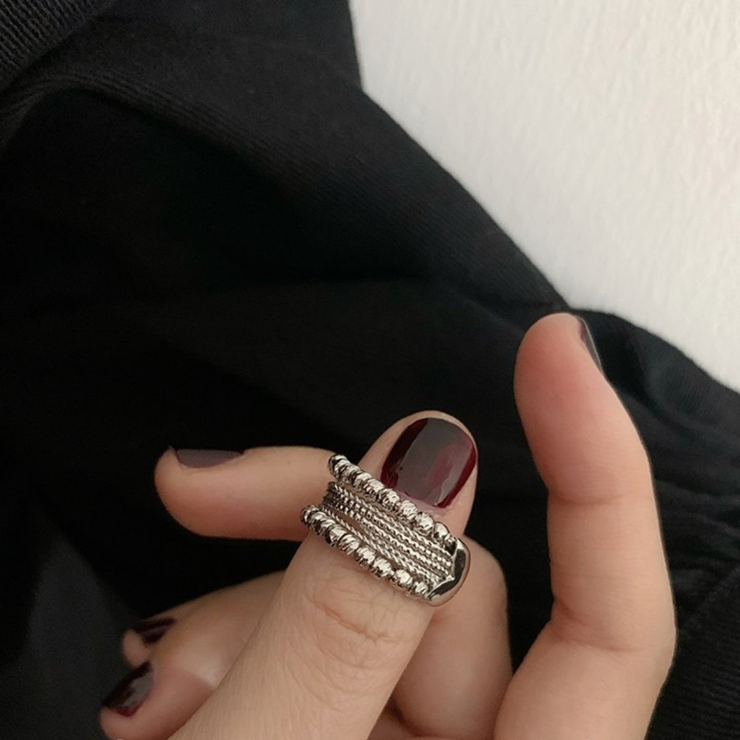 Braided Twist Open Ring