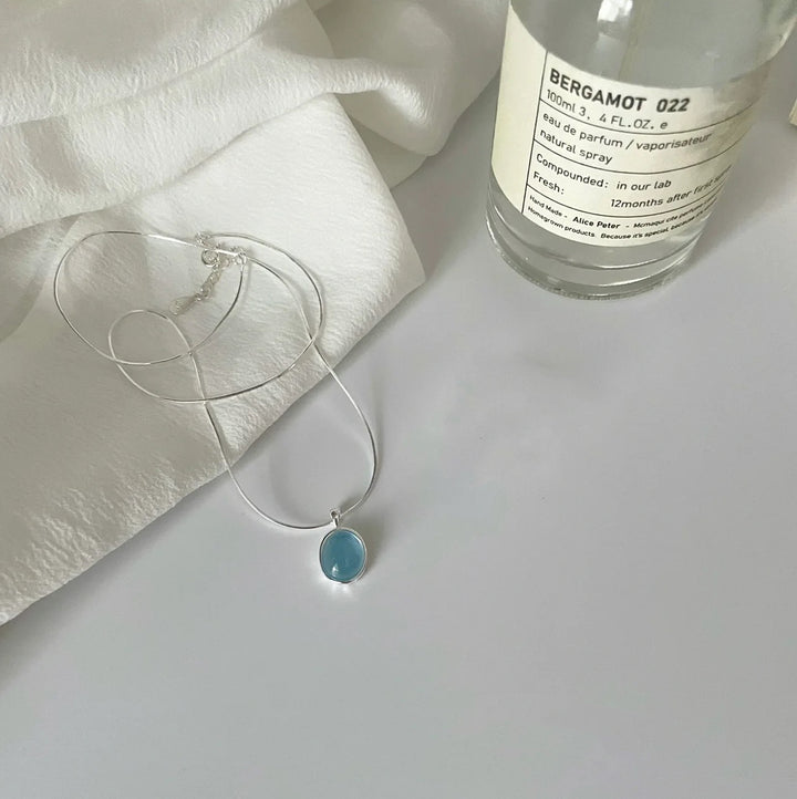 Aquamarine Necklace