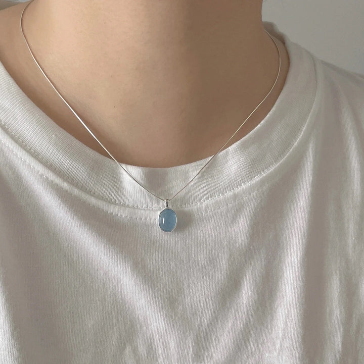 Aquamarine Necklace