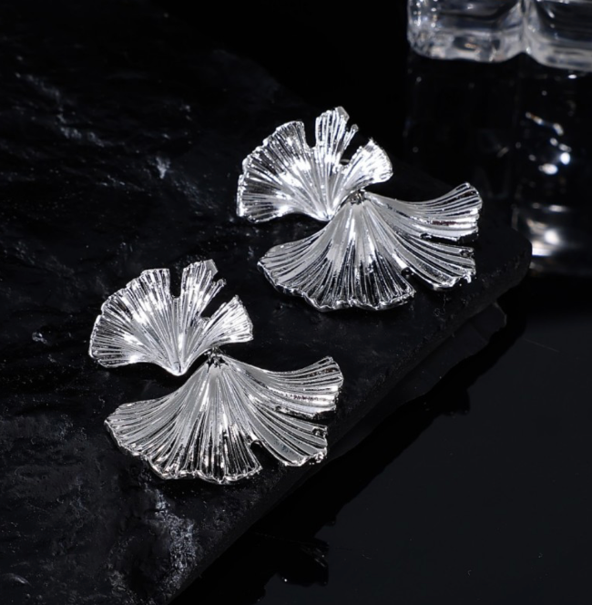 Liquid Flower Earrings