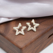 Irregular Star Glitter Earrings