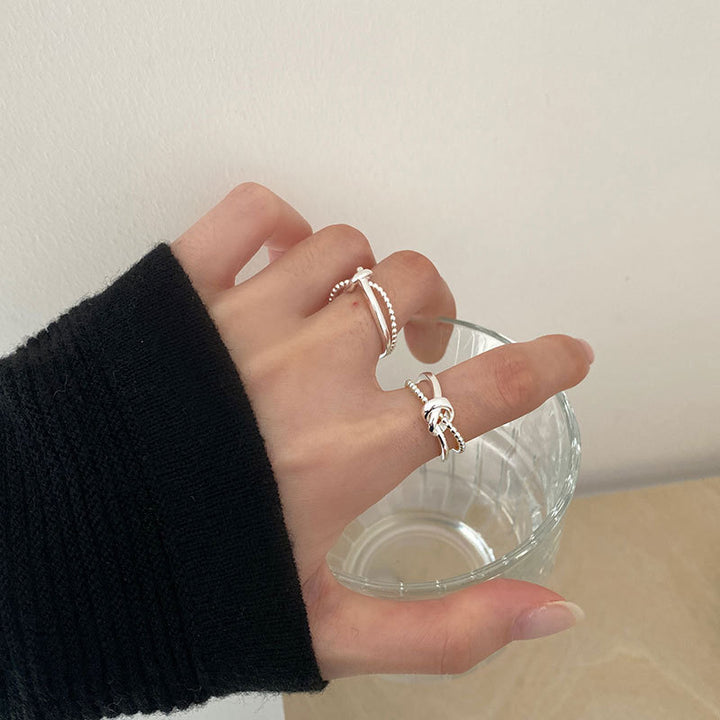 Personalized Knotted Adjustable Ring