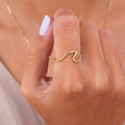 Fine Minimalist Delicate Ring