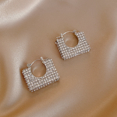 Full Diamond Small Tote Earrings