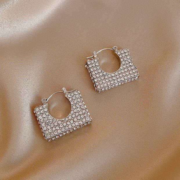 Full Diamond Small Tote Earrings