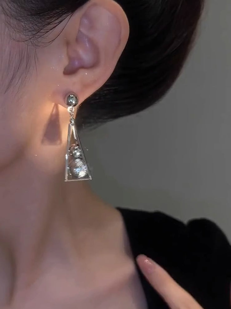 Triangle Geometric Earrings