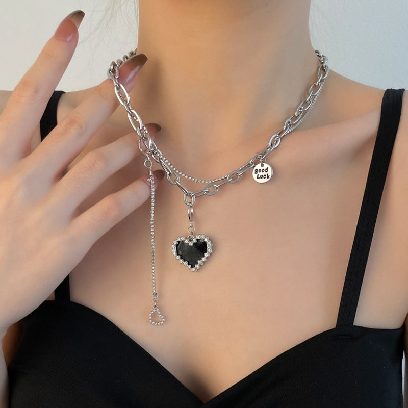 Good Luck Heart Necklace