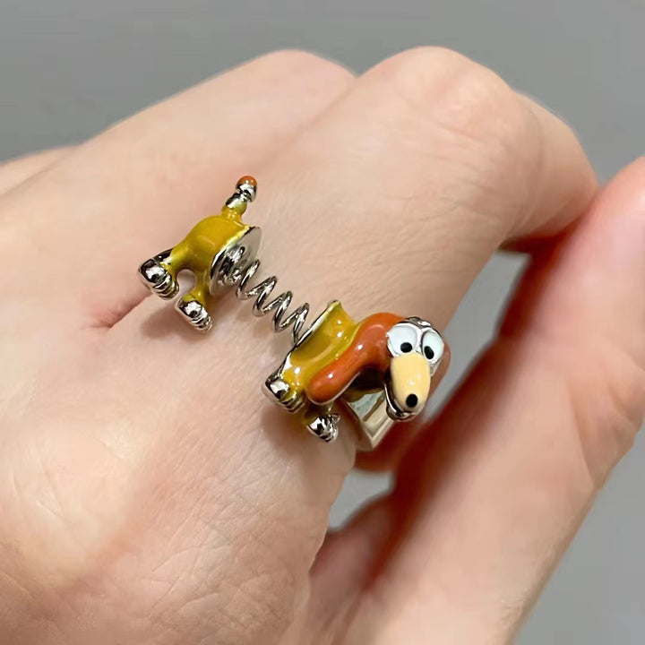 Cute Springer Spaniel Ring