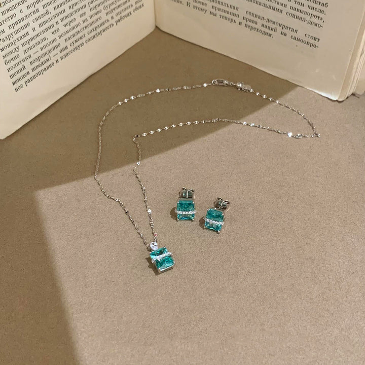 Paraiba Ocean Balance Jewelry Set