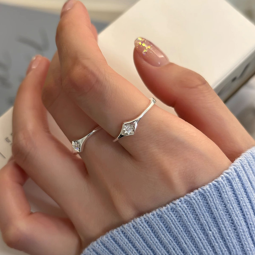 Sterling Silver Star Ring