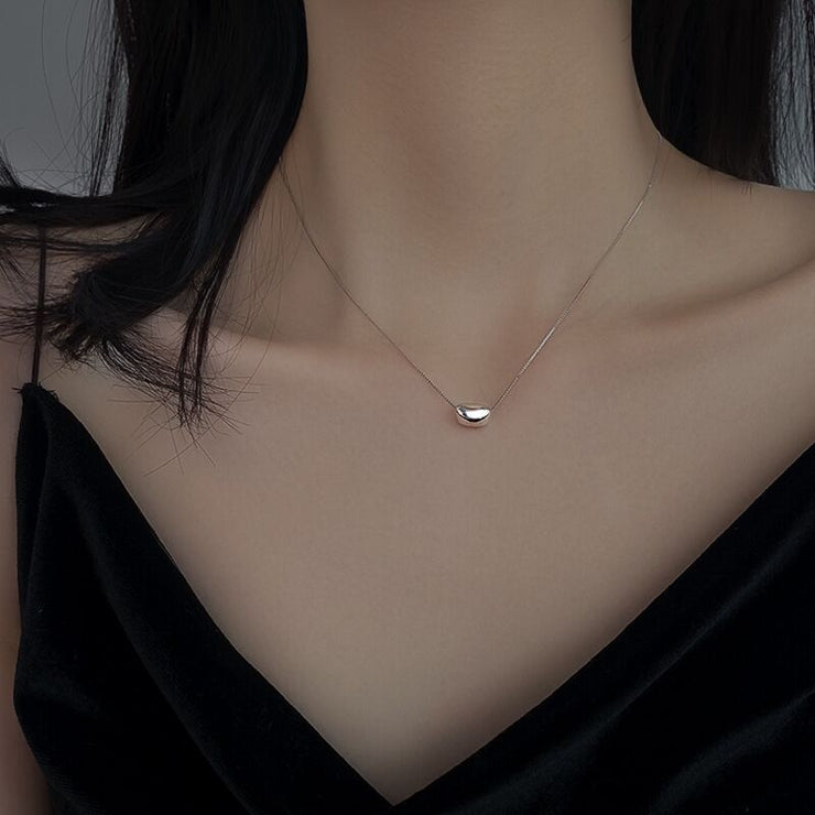 S925 Silver Geometric Irregular Necklace