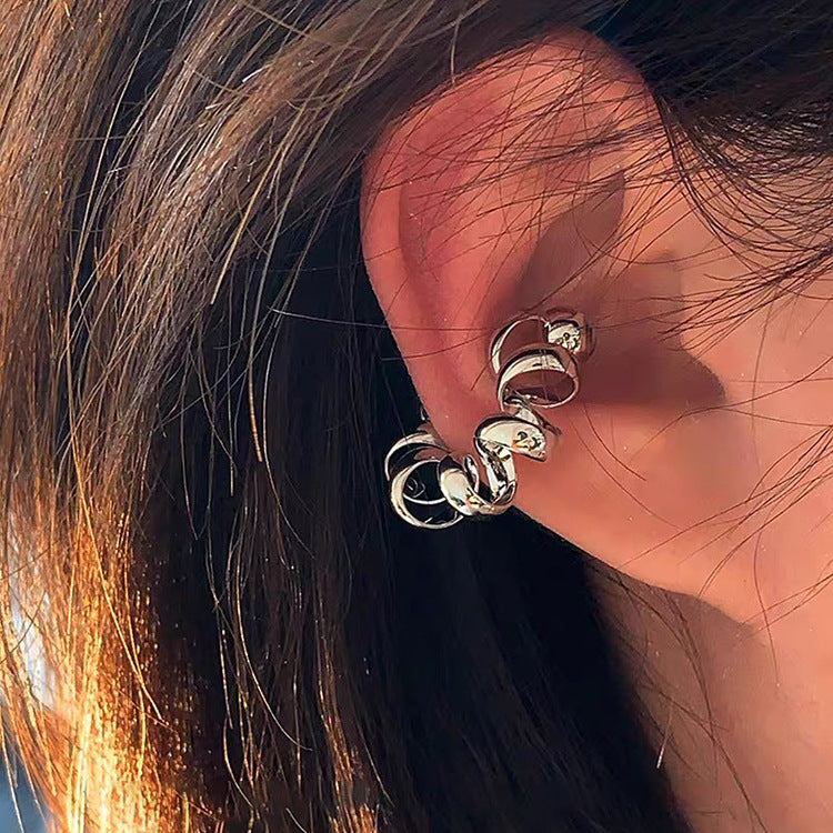 Spring Metal Ear Cuff