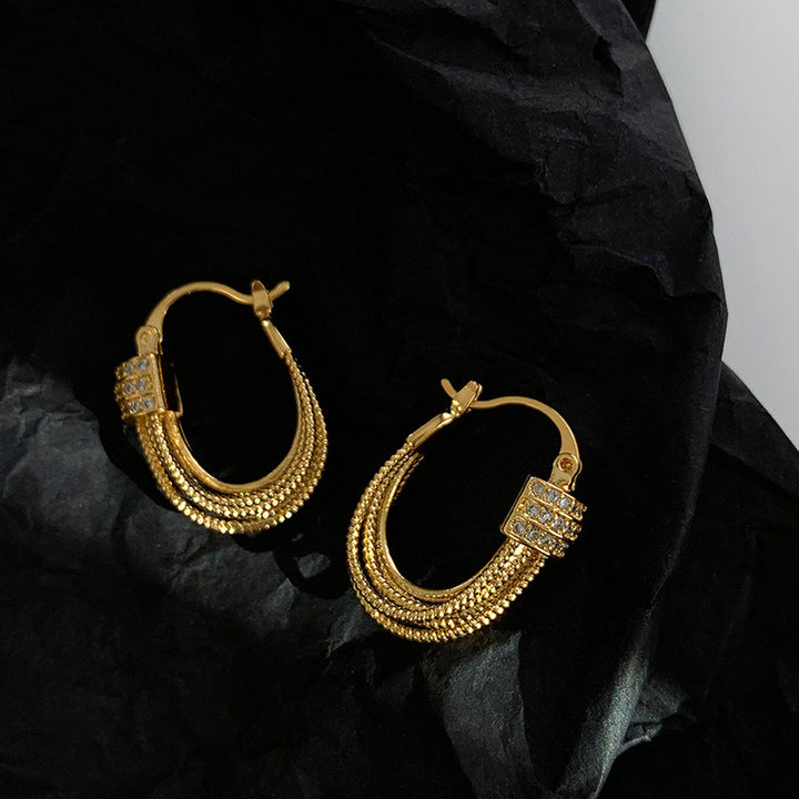 Geometric Layers Earrings