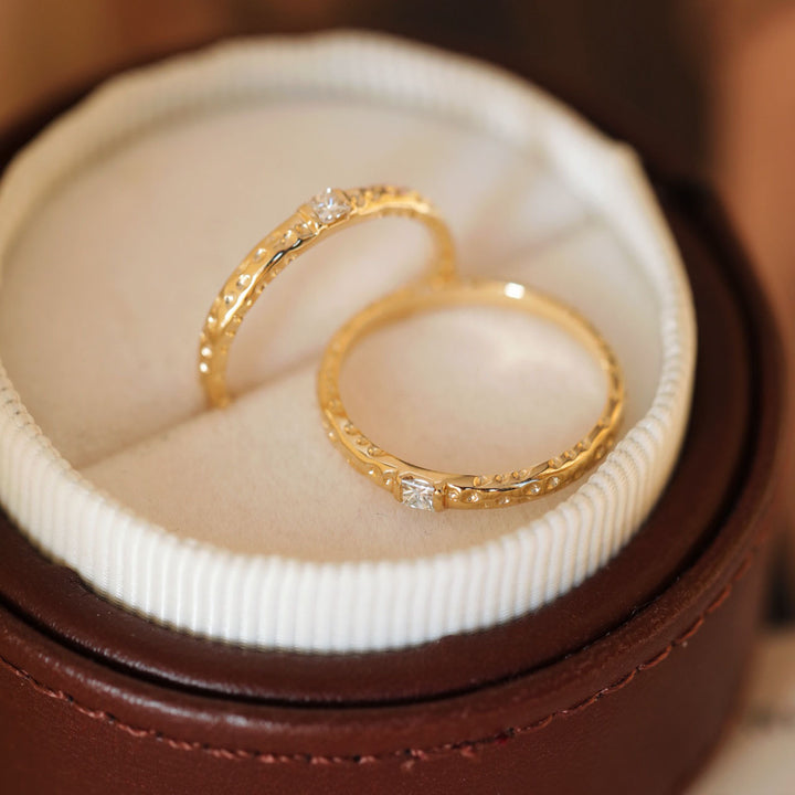 Sterling Silver Zirconia Stacking Ring