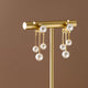 Pearl Tassel Drop Earrings